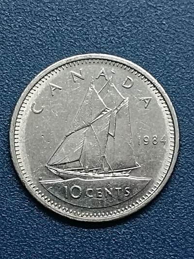 吉祥压岁钱外国硬币第54场 英国女王1984