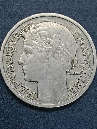 吉祥压岁钱外国硬币第54场 法国女神1947