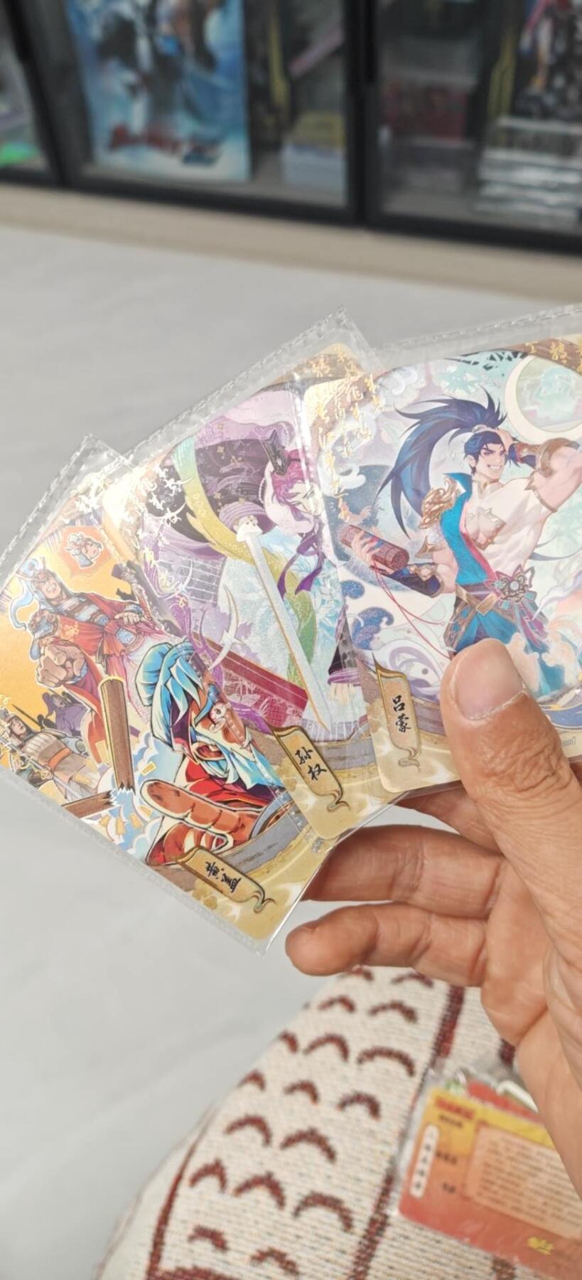 秋原瞳小店第8期（昆仑万象与卡游三国主题的强强碰撞） 卡游三国流芳传韵一组