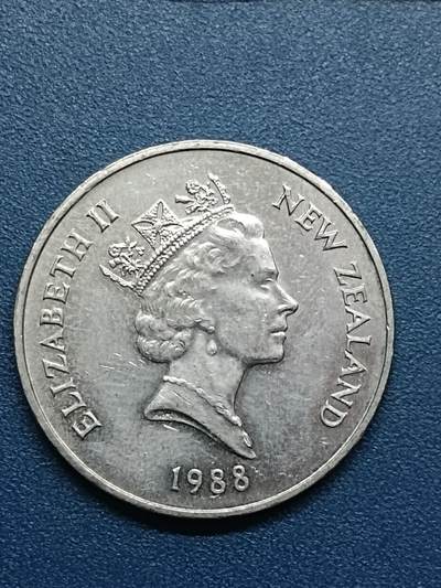 吉祥压岁钱外国硬币第54场 英国女王1988