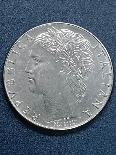 吉祥压岁钱外国硬币第54场 意大利女神1986
