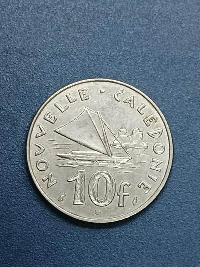 吉祥压岁钱外国硬币第54场 法国女神1983