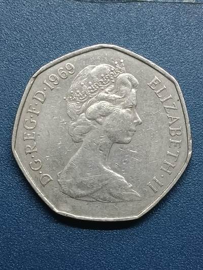 吉祥压岁钱外国硬币第54场 英国女王1969