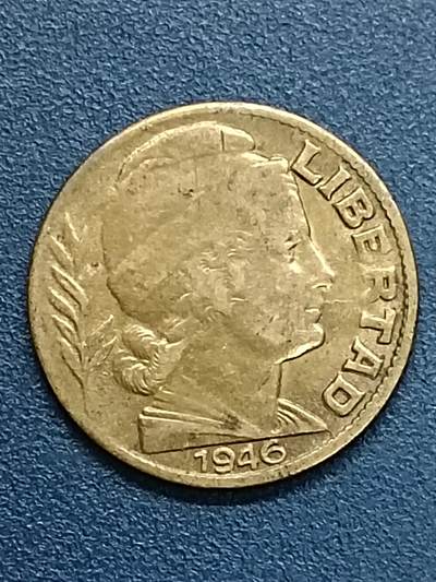 吉祥压岁钱外国硬币第54场 阿根廷女神1946