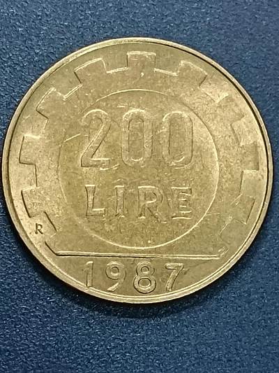 吉祥压岁钱外国硬币第54场 意大利女神1987