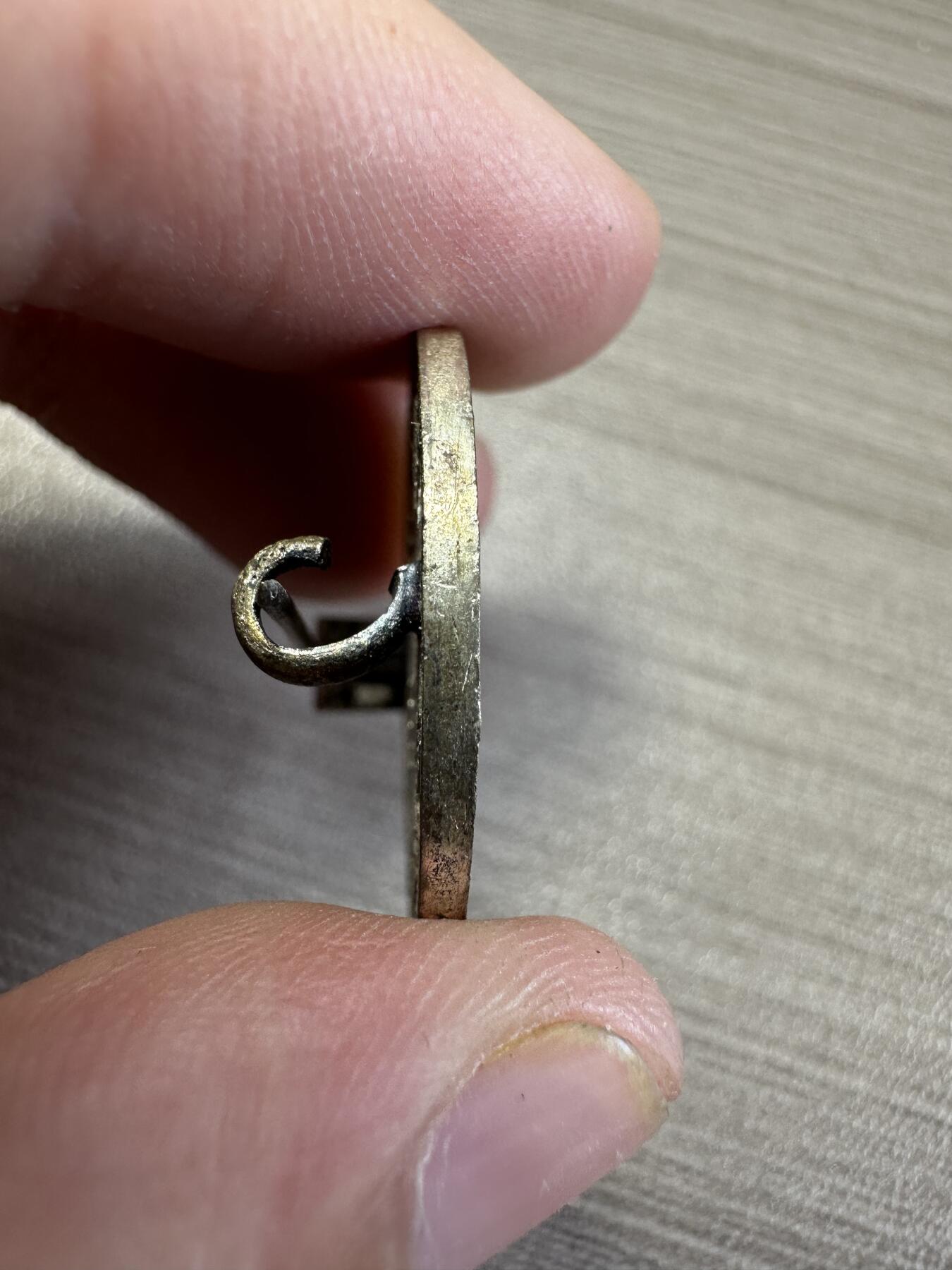 无佣金！章，世界钱币，纸币 银制章一枚