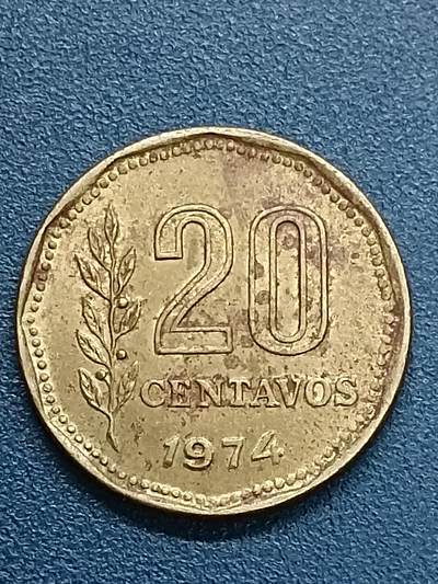 吉祥压岁钱外国硬币第54场 阿根廷女神1974