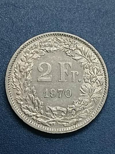 吉祥压岁钱外国硬币第54场 瑞士女神1970