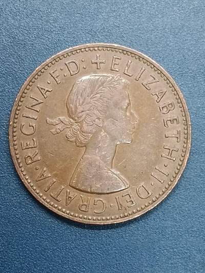 吉祥压岁钱外国硬币第54场 英国女王1962