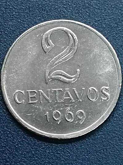 吉祥压岁钱外国硬币第54场 巴西女神1969