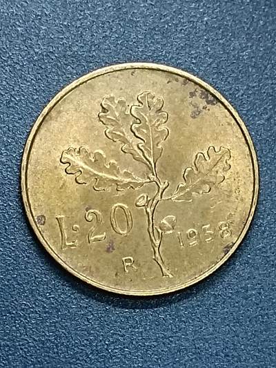 吉祥压岁钱外国硬币第54场 意大利女神1958