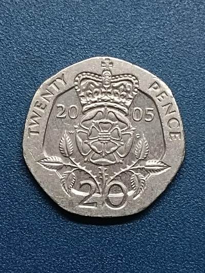 吉祥压岁钱外国硬币第54场 英国女王2005