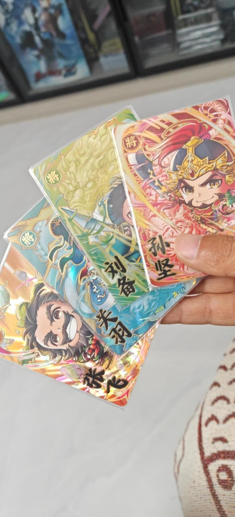 秋原瞳小店第8期（昆仑万象与卡游三国主题的强强碰撞） 卡游三国萌将卡一组