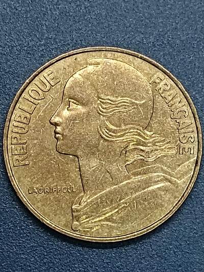 吉祥压岁钱外国硬币第54场 法国女神1987