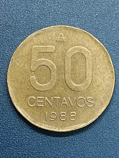 吉祥压岁钱外国硬币第54场 阿根廷女神1988