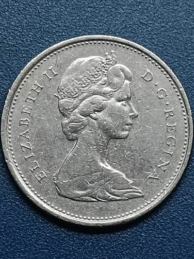 吉祥压岁钱外国硬币第54场 英国女王1974