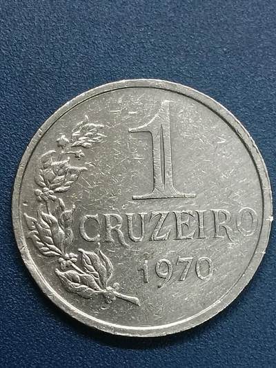 吉祥压岁钱外国硬币第54场 巴西女神1970
