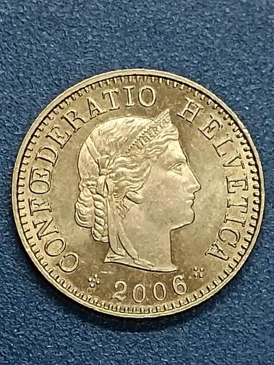 吉祥压岁钱外国硬币第54场 瑞士女神2006