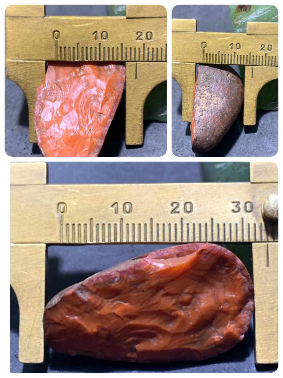 精美铁皮柿子红大开窗料南红玛瑙原石一颗，