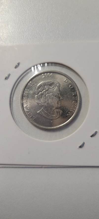 2025第四期 加拿大 2006年  粉红丝带 25分 彩色 纪念币 