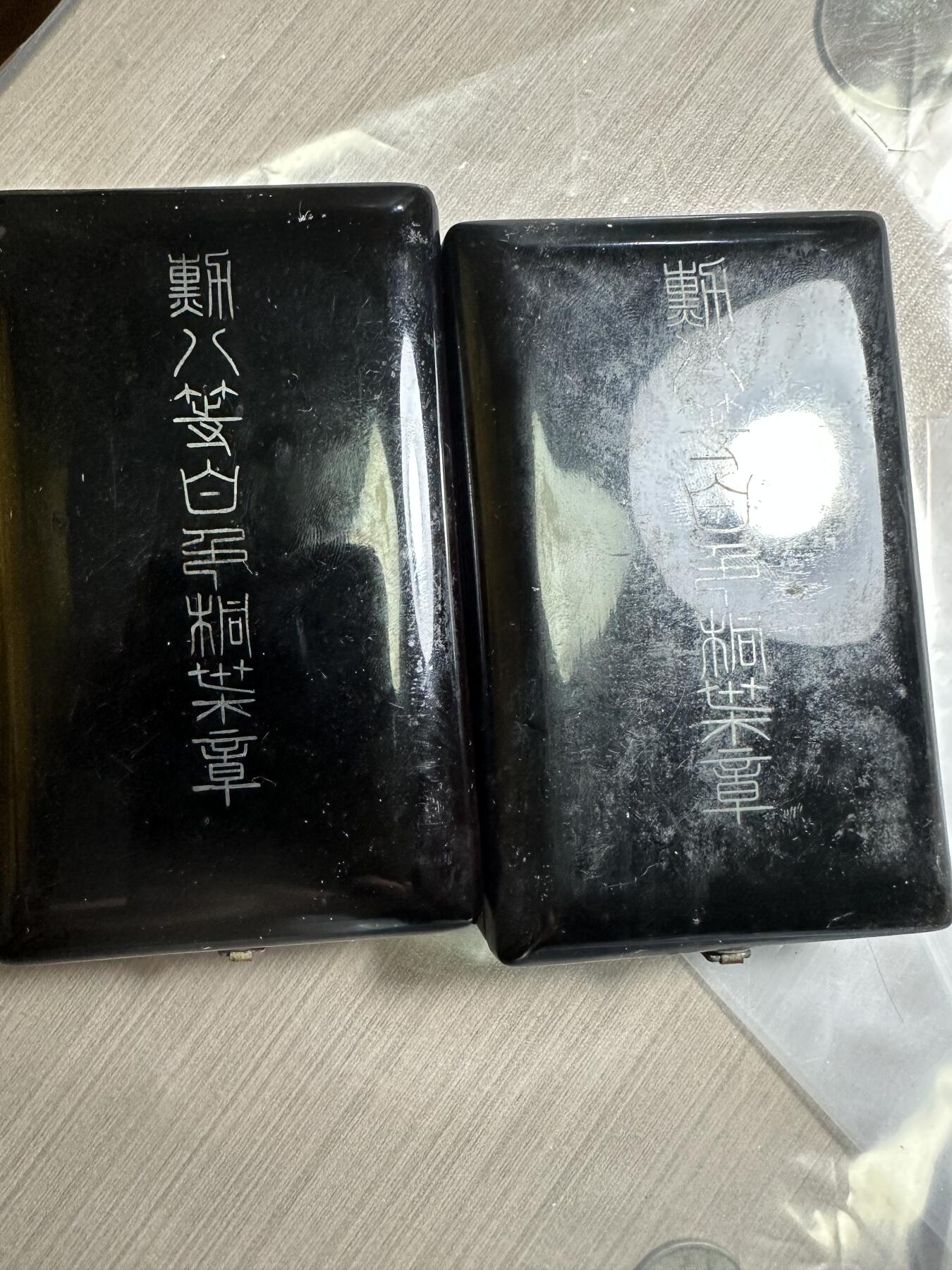 无佣金！章，世界钱币，纸币 八等白色桐叶章一对，原盒，银制