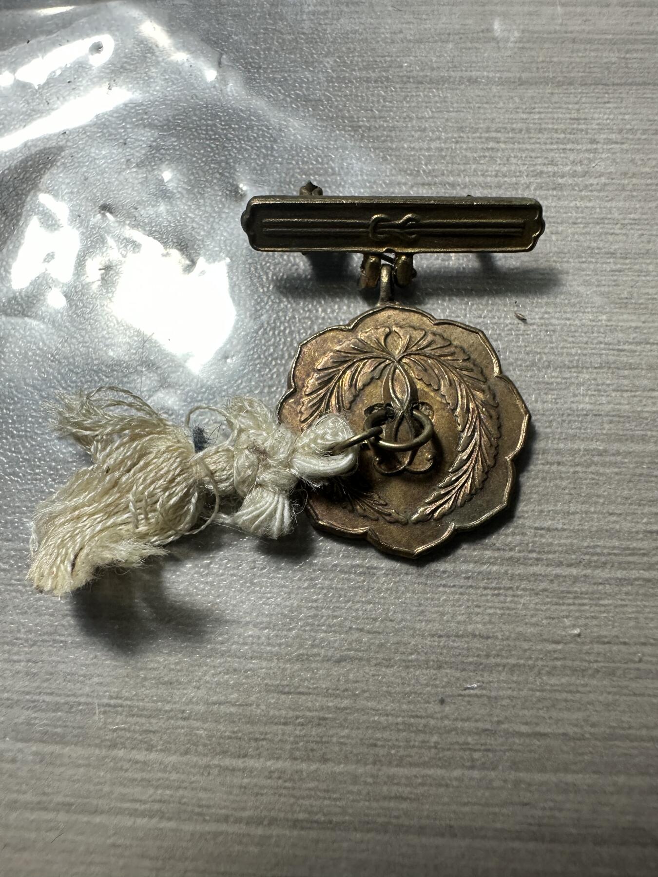 无佣金！章，世界钱币，纸币 佛教妇人会章，第一次见