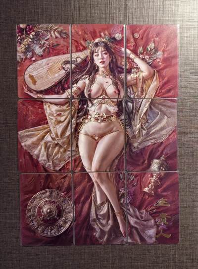 清仓！燎原刷子九拼清仓！阿毛寻梦九拼清仓！ 燎原刷子王贵人九拼普卡。