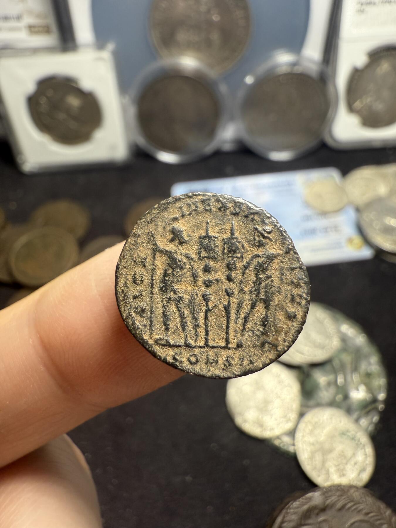南宋泉阁俄币 外币 国币 专场第五期 古罗马 公元306-337年 君士坦丁一世铜币 通货好品