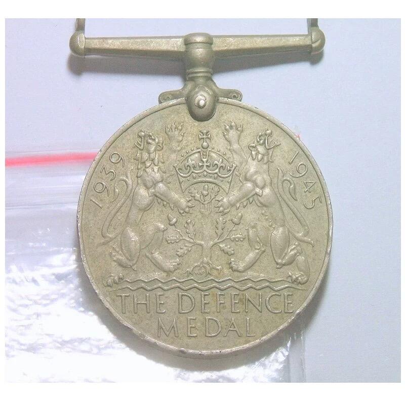 英国1939-45年乔治六世 二战胜利高浮雕精制白铜章 36MM