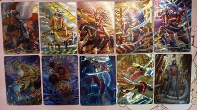 清仓！燎原刷子九拼清仓！阿毛寻梦九拼清仓！ 燎原小坏熊粗闪50张，目前已出所有，全网最全，含卢俊义重置版，武松打虎特卡。