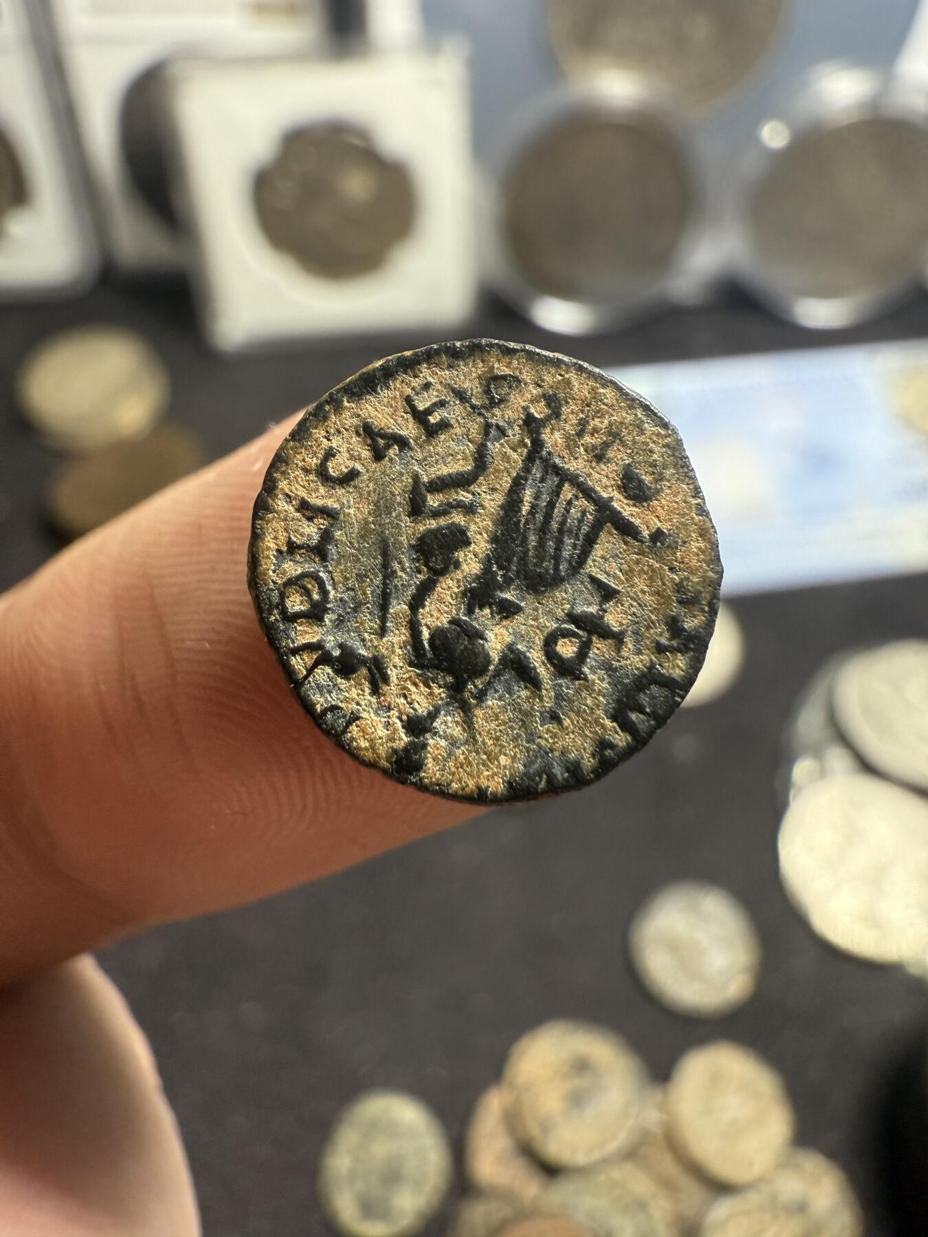 南宋泉阁俄币 外币 国币 专场第五期 古罗马 公元375-392年 瓦伦提尼安二世铜币 好品