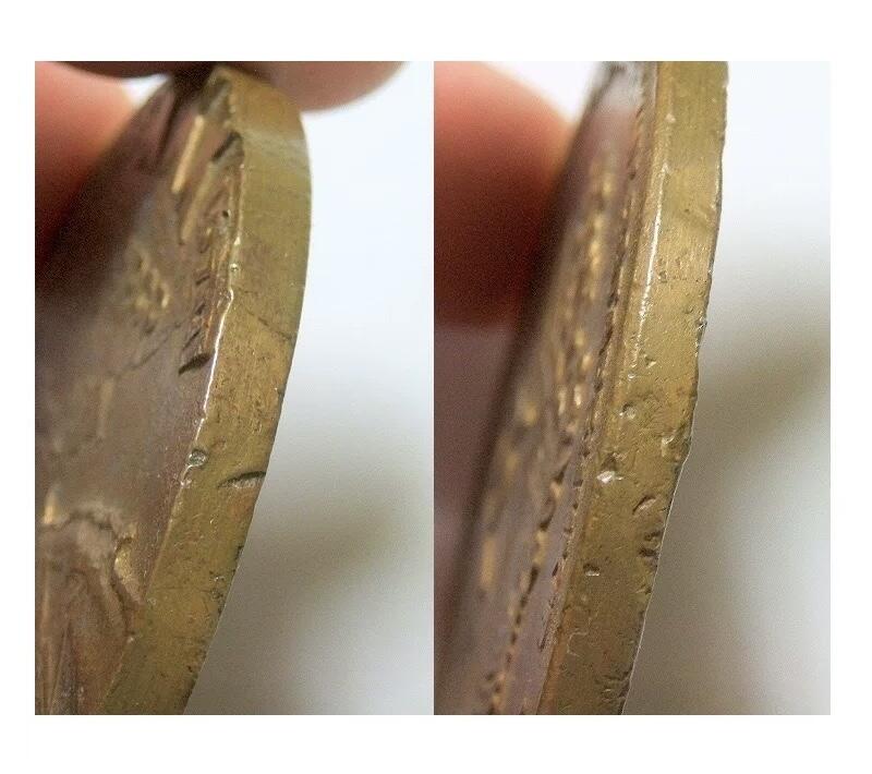 苏联1974年 二战乌克兰战役胜利30周年高浮雕精制超大铜章 60MM 100克