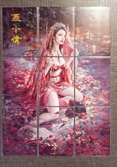 清仓！燎原刷子九拼清仓！阿毛寻梦九拼清仓！ 燎原刷子聂小倩九拼普卡。