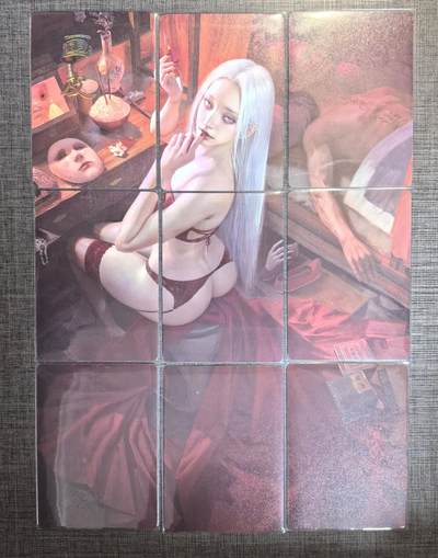 清仓！燎原刷子九拼清仓！阿毛寻梦九拼清仓！ 燎原刷子画皮九拼普卡。