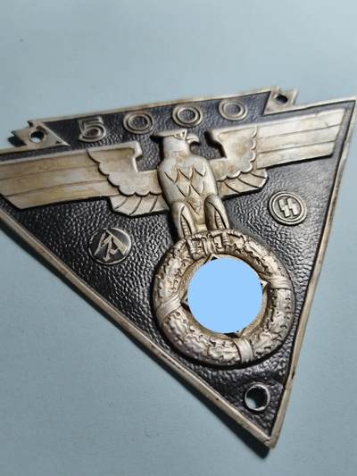 盛世勋华——号角文化勋章邮票专场拍卖第318期 德国（1939）SA/SS全国5000公里汽车竞赛纪念章 大尺寸 极为少见