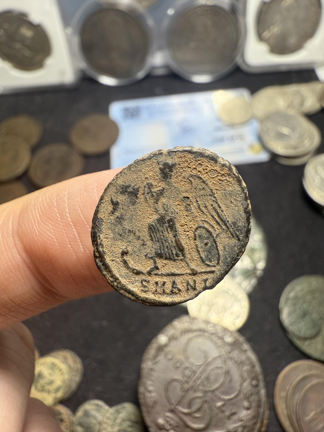 南宋泉阁俄币 外币 国币 专场第五期 古罗马 公元306-337年 君士坦丁一世铜币 君士坦丁大帝建城纪念 君士坦丁堡建城纪念币 少见品种 好品