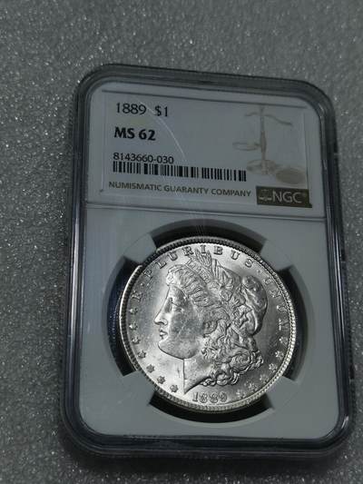 天下钱庄专场欢迎参拍 - NGC MS62 1889美国摩根一美元银币