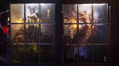 清仓！燎原刷子九拼清仓！阿毛寻梦九拼清仓！ 阿毛寻梦西游九拼卡百眼魔君&蜘蛛精2。