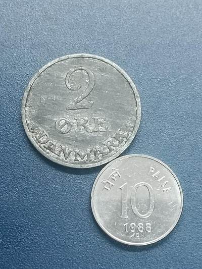 吉祥压岁钱外国硬币第55场 丹印一组两枚