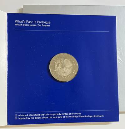 S&S Numismatic世界钱币-拍卖 第126期  英国2000年 千禧年 5英镑纪念币官方卡币 稀少地球版