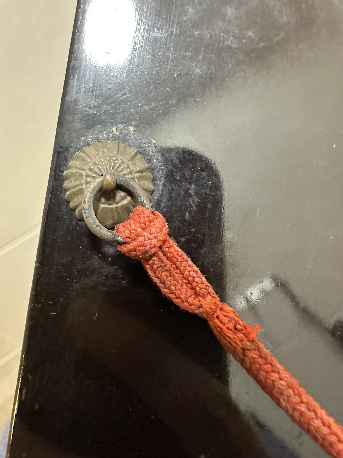 无佣金！章，世界钱币，纸币 稀少日本御赐勋记漆木盒，带皇室标记！尺寸约50*10cm，很大，此件包邮