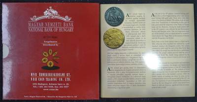 世界钱币章牌书籍专场拍卖第212期 2001年 匈牙利精制封装套币 BU 7000册