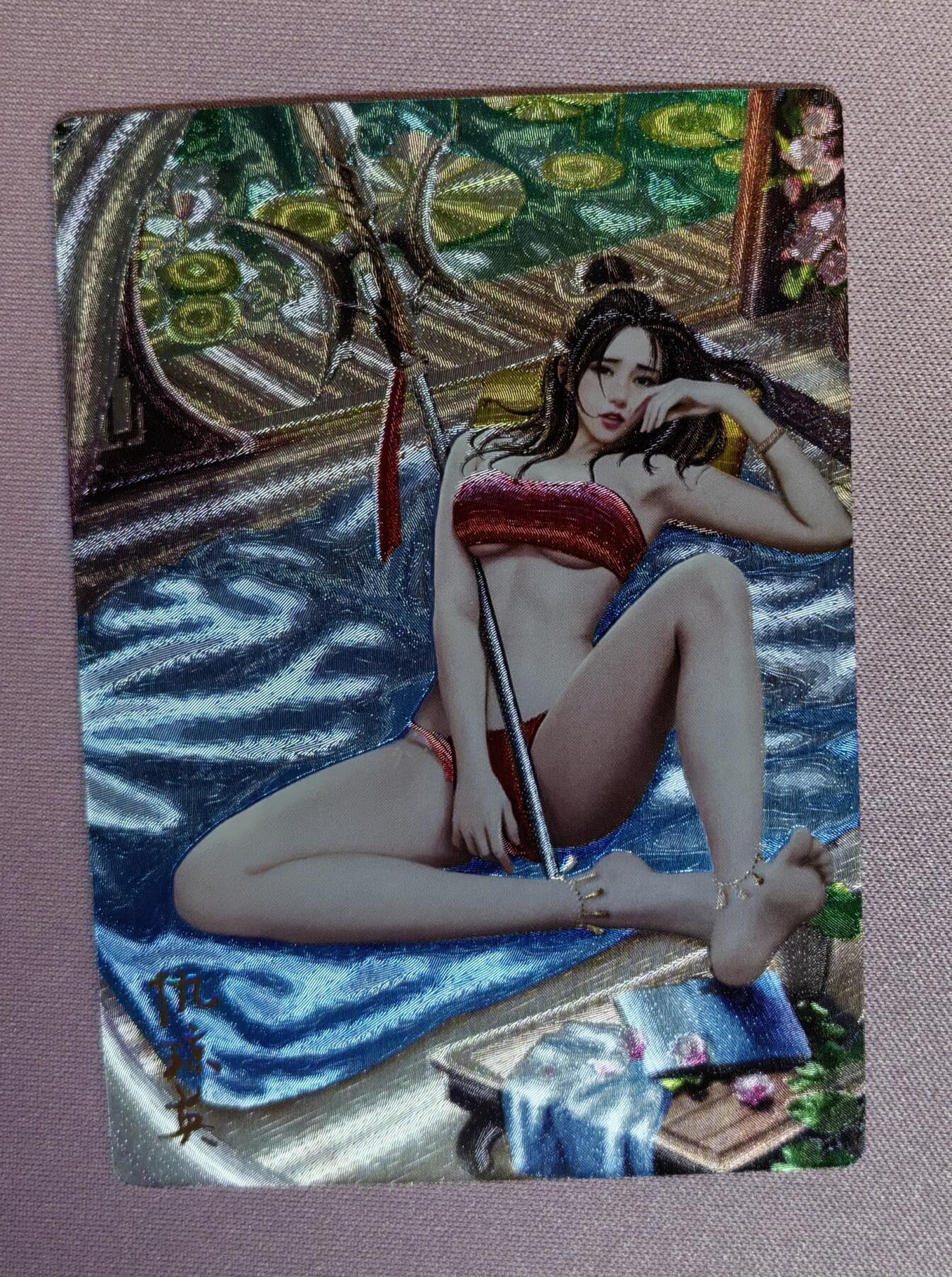 清仓！燎原刷子九拼清仓！阿毛寻梦九拼清仓！ 奇点有女如云仇琼英淡雅版+清凉版+中景微粗闪版+镜像特藏