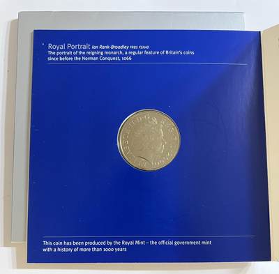 S&S Numismatic世界钱币-拍卖 第126期  英国2000年 千禧年 5英镑纪念币官方卡币 稀少地球版