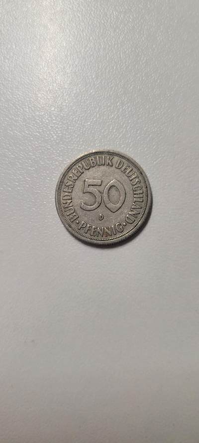 2025第四期 德国1970年D厂50芬尼