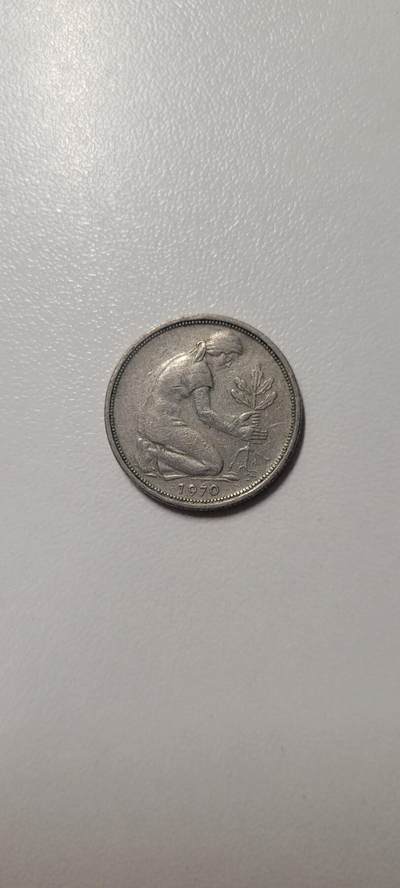 2025第四期 德国1970年D厂50芬尼