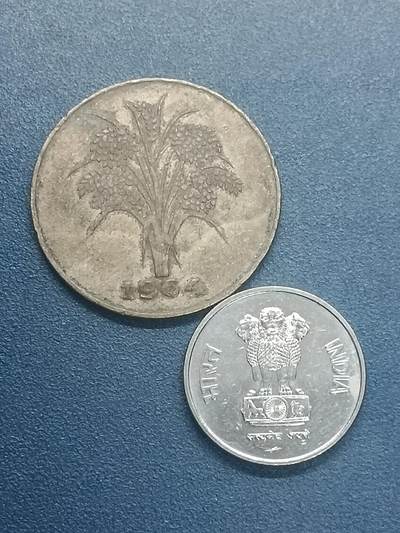 吉祥压岁钱外国硬币第55场 越印一组两枚