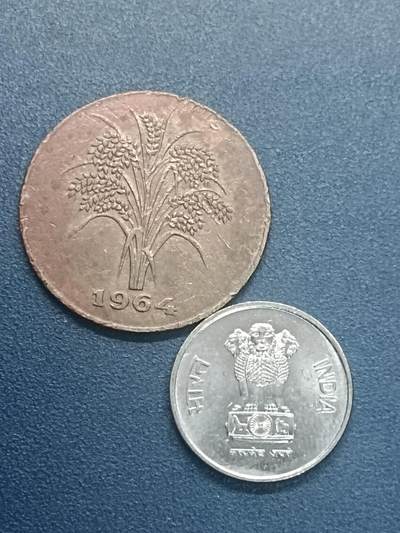 吉祥压岁钱外国硬币第55场 越印一组两枚