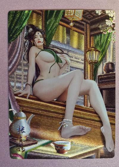 清仓！燎原刷子九拼清仓！阿毛寻梦九拼清仓！ 奇点有女如云张贞娘淡雅版+清凉版+中景微粗闪版+镜像特藏。