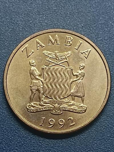 吉祥压岁钱外国硬币第55场 赞比亚硬币